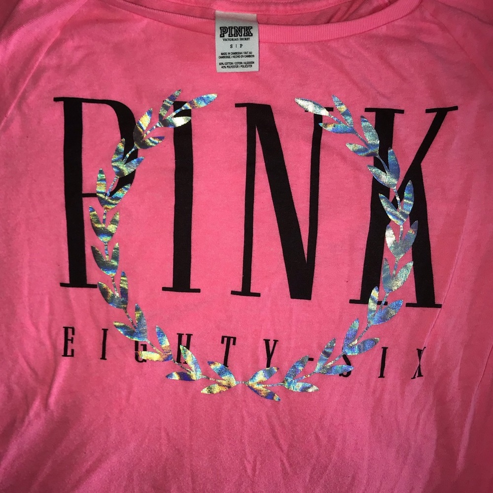 PINK Long Sleeve Tee